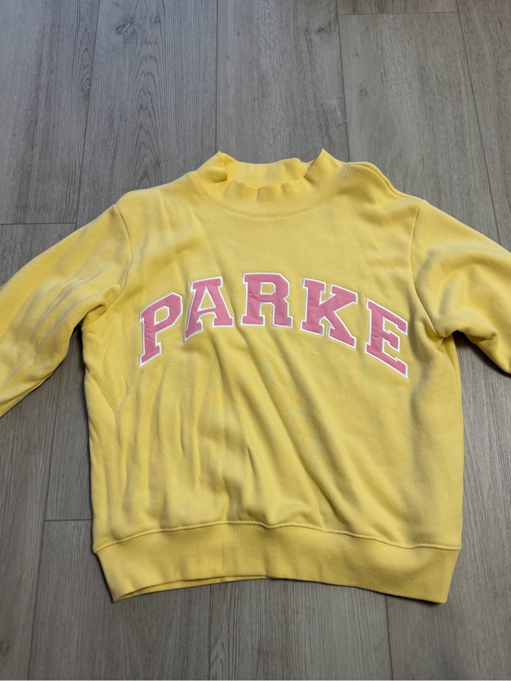 Parke Yellow MockNeck